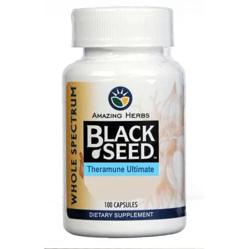 Amazing Herbs Black Seed Theramune Ultimate - 100 Capsules