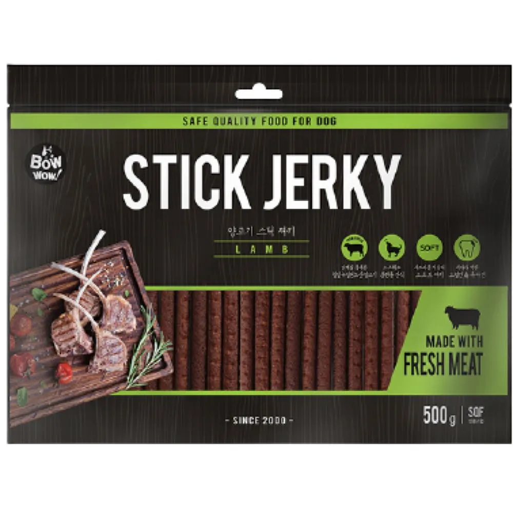 Bow Wow Lamb Stick Jerky Dog Treat