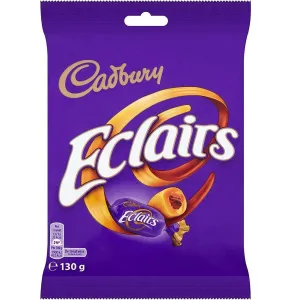 C'bury Classic Eclairs Chocolate 130G Bag