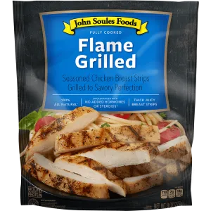 Flame Grilled Chicken Breast Strips