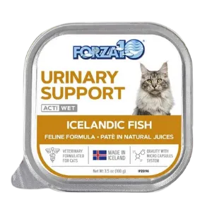 Forza10 Nutraceutic Actiwet Urinary Support Icelandic Fish Recipe Wet Cat Food 3.5 oz