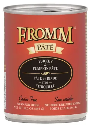 Fromm Turkey & Pumpkin Pate Wet Dog Food