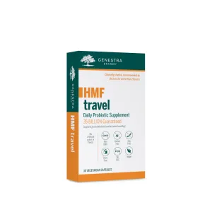 Genestra, HMF Travel, 30 Vegetarian Capsules