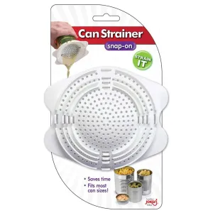 Jokari Can Strainer Snap-on - White