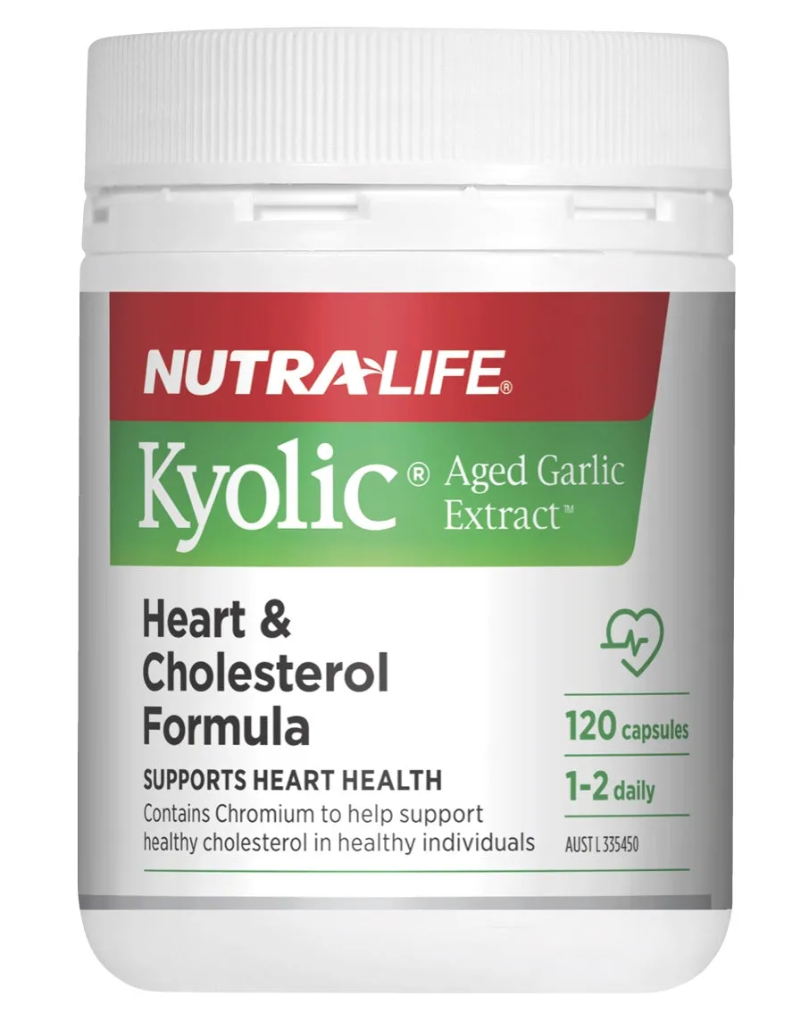 Kyolic Aged Garlic Extract (Heart & Cholesterol Formula) by NutraLife