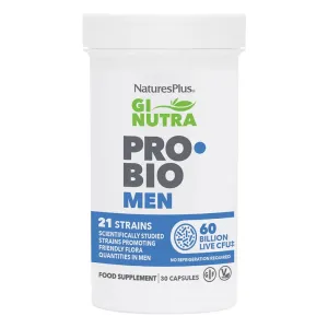 Nature's Plus GI Nutra Probiotic Men 30 Capsules