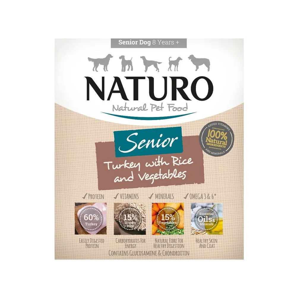 Naturo Senior Turkey, Rice & Veg 400g