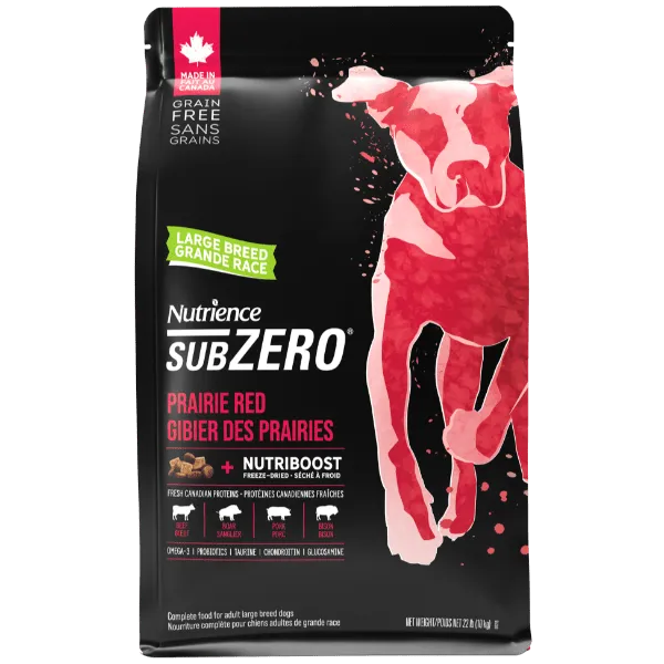 Nutrience SubZero Prairie Red Large Breed Dry Dog Food, 10kg