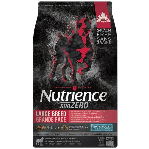 Nutrience SubZero Prairie Red Large Breed Dry Dog Food, 10kg