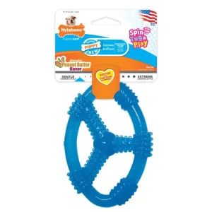 Nylabone Oval Puppy Chew Peanut Butter Wolf