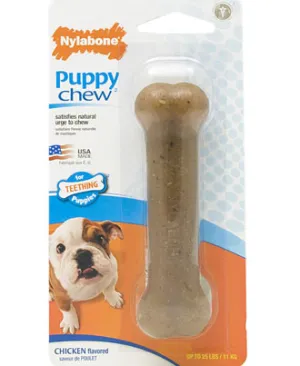 Nylabone Puppybone Teething Chew Toy - Wolf