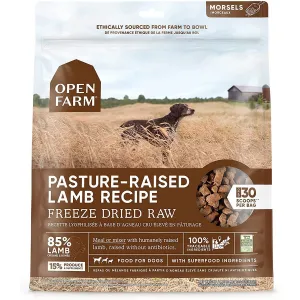 Open Farm Freeze Dried Raw Pasture-Raised Lamb Dry Dog Food 13.5oz