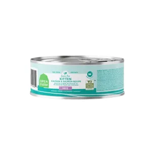 Open Farm Kitten Chicken & Salmon Pate Wet Cat Food 2.8oz