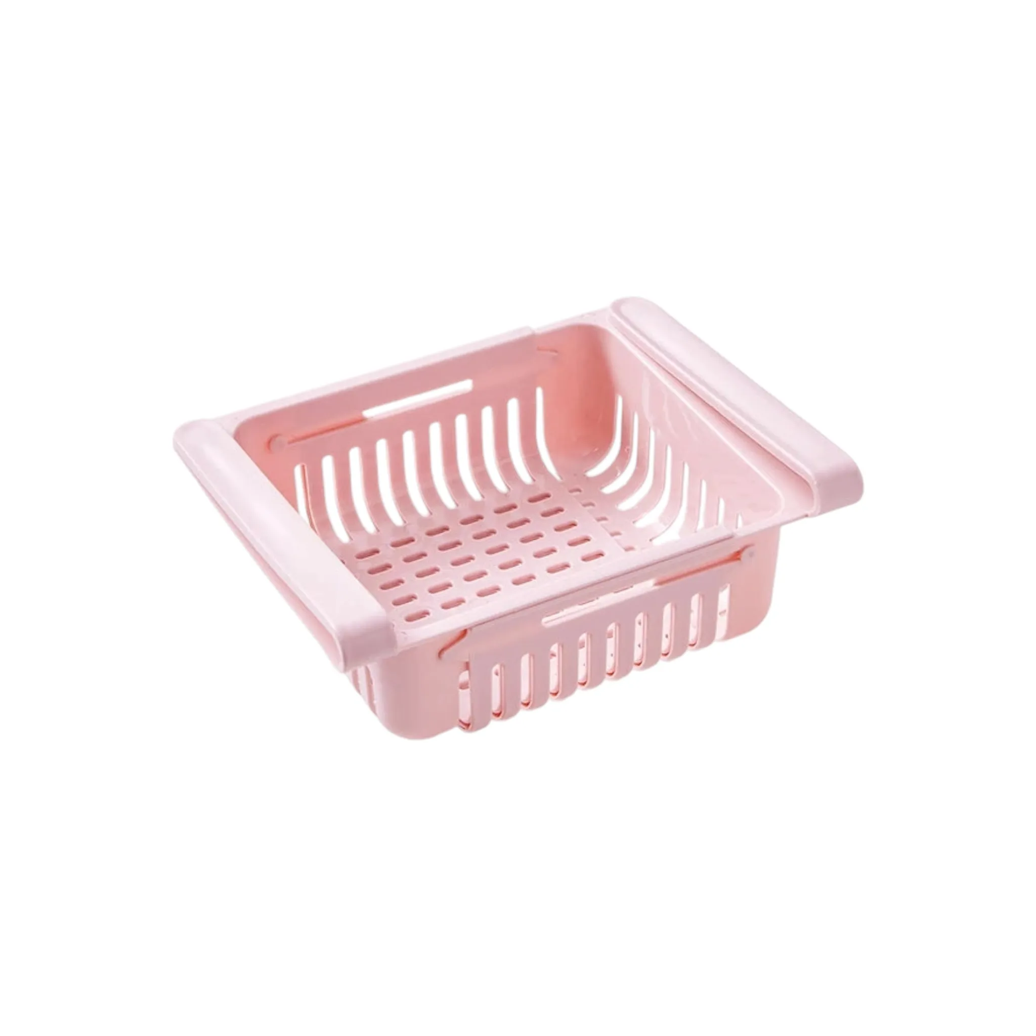 Plastic Retractable Refrigerator Shelf Basket Small