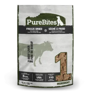 PureBites Freeze Dried Beef Liver Dog Treats