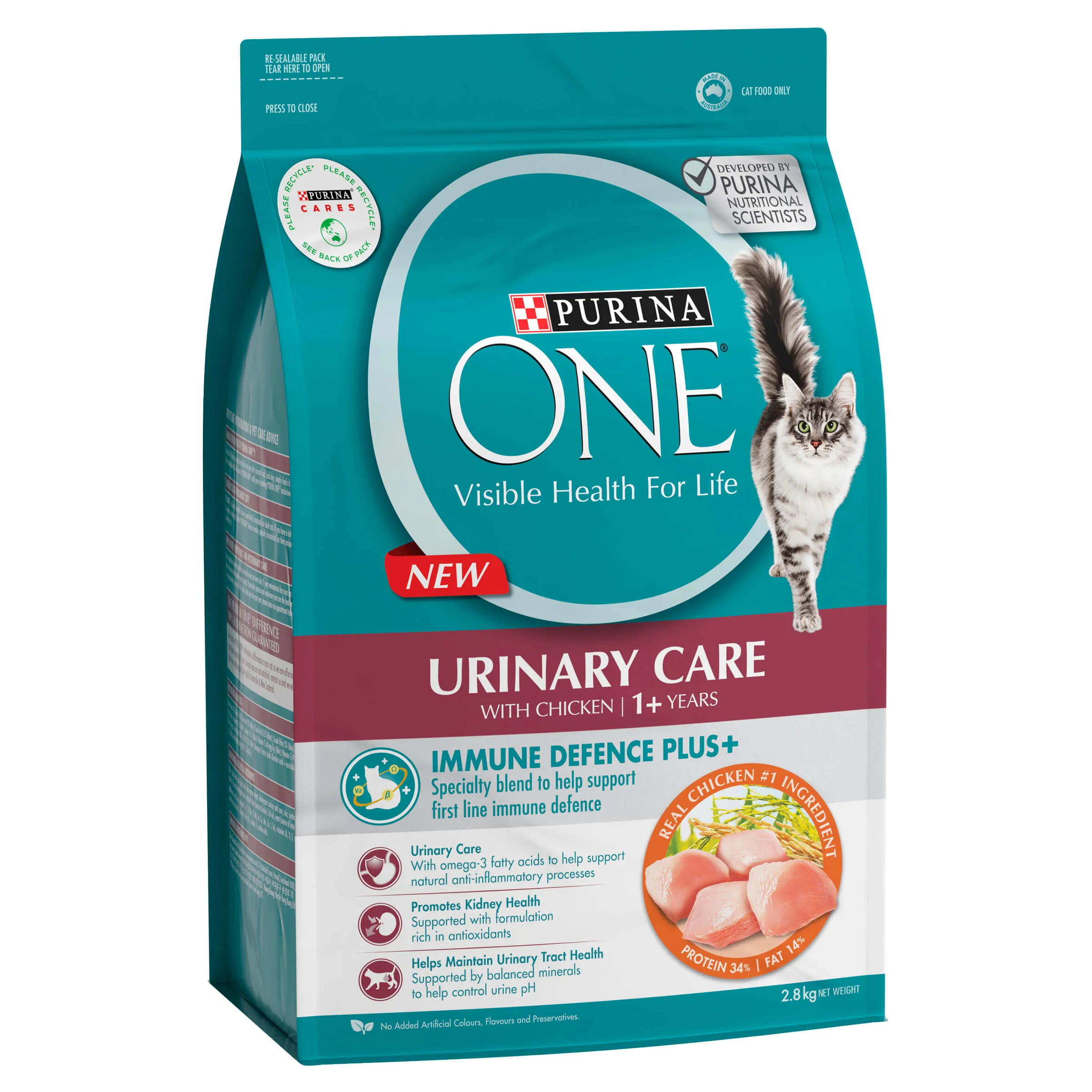 Purina One Adult Urinary Care Chicken Dry Cat Food