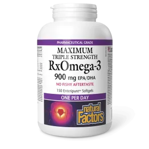 RxOmega-3 Maximum Triple Strength 900 mg