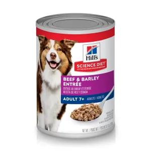 Science Diet Dog Adult 7  Beef&Barley Entree