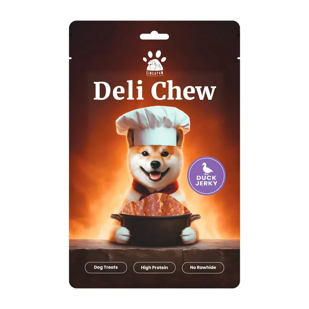 Singapaw Dog Deli Chew Duck Jerky 120g