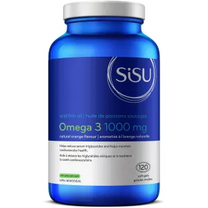 Sisu Wild Fish Oil Omega-3 1000 mg softgels