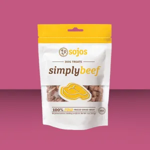 Sojos Simply Beef 4oz