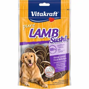 Vitakraft Lamb Sushi Dog Treat 80g Medium