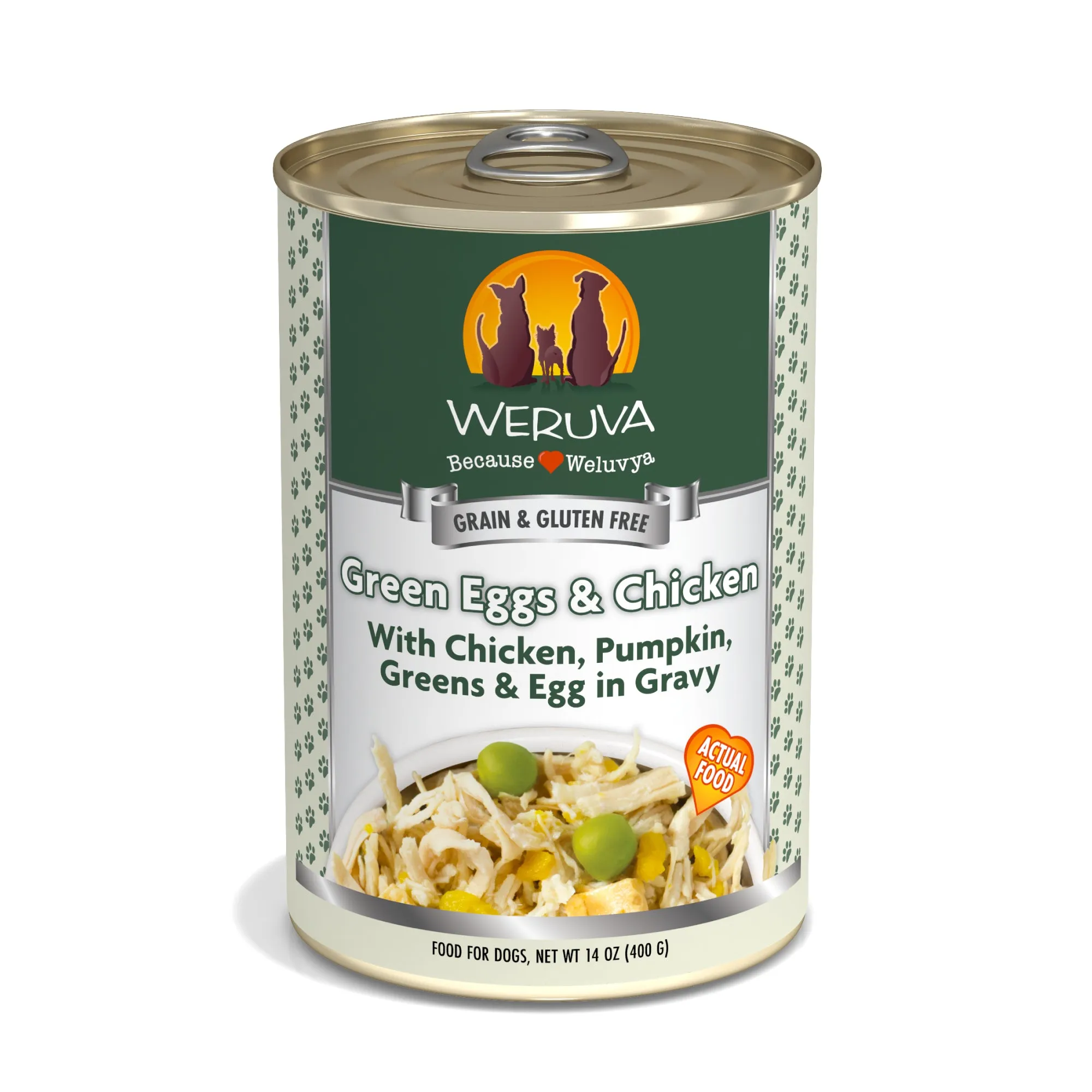 Weruva Dog Green Eggs & Chicken 14oz